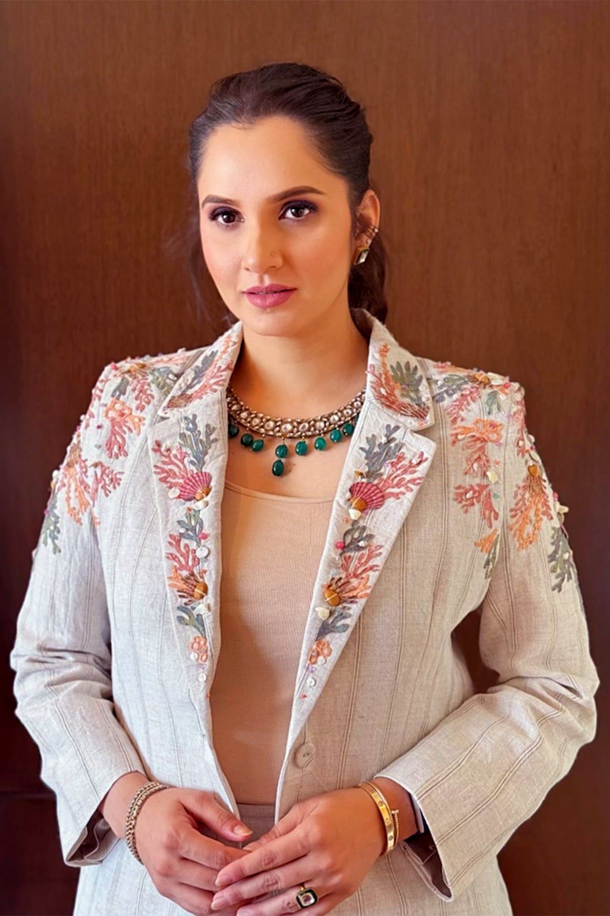 Sania Mirza in Cleo Co-ord Set