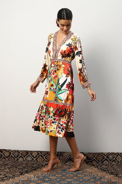 Mapel Midi Dress