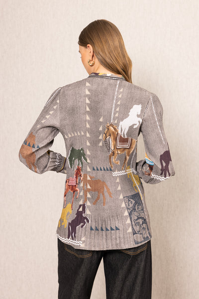 Knight Pleated Shirt