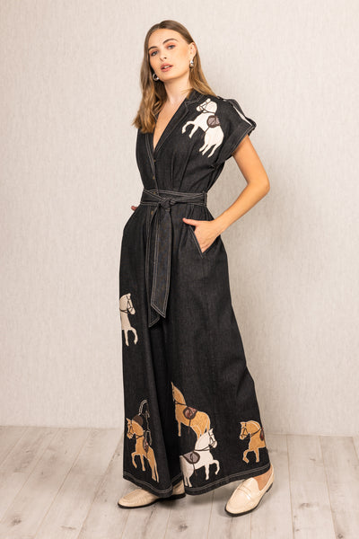 Phoenix Collared Jumpsuit