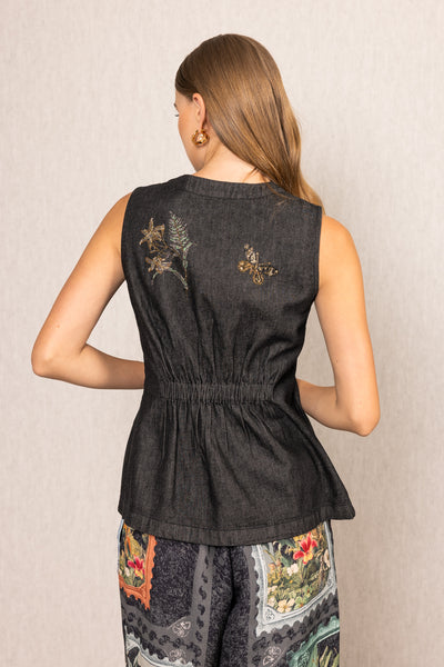 Aster Sleeveless Waist Coat