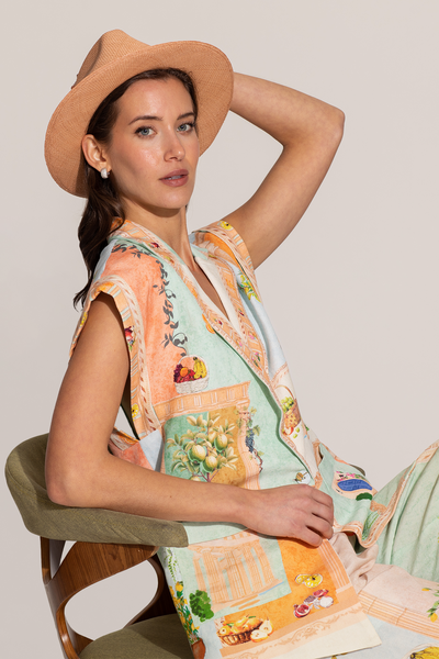 Arista Sleeveless Jacket & Pants