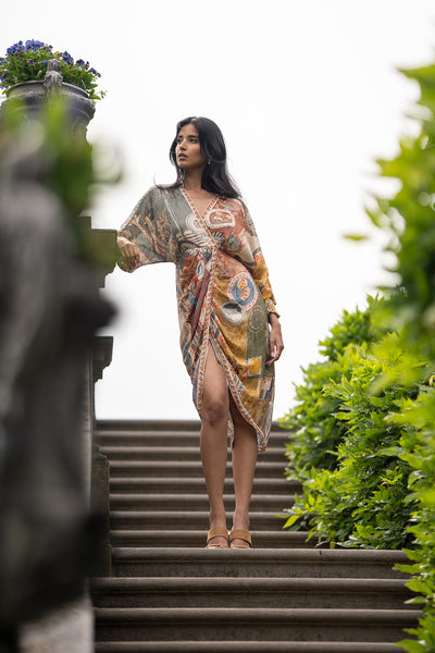 Nowra Kimono Wrap Dress