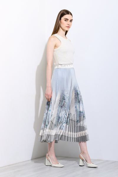 Gaia Pleated Skirt