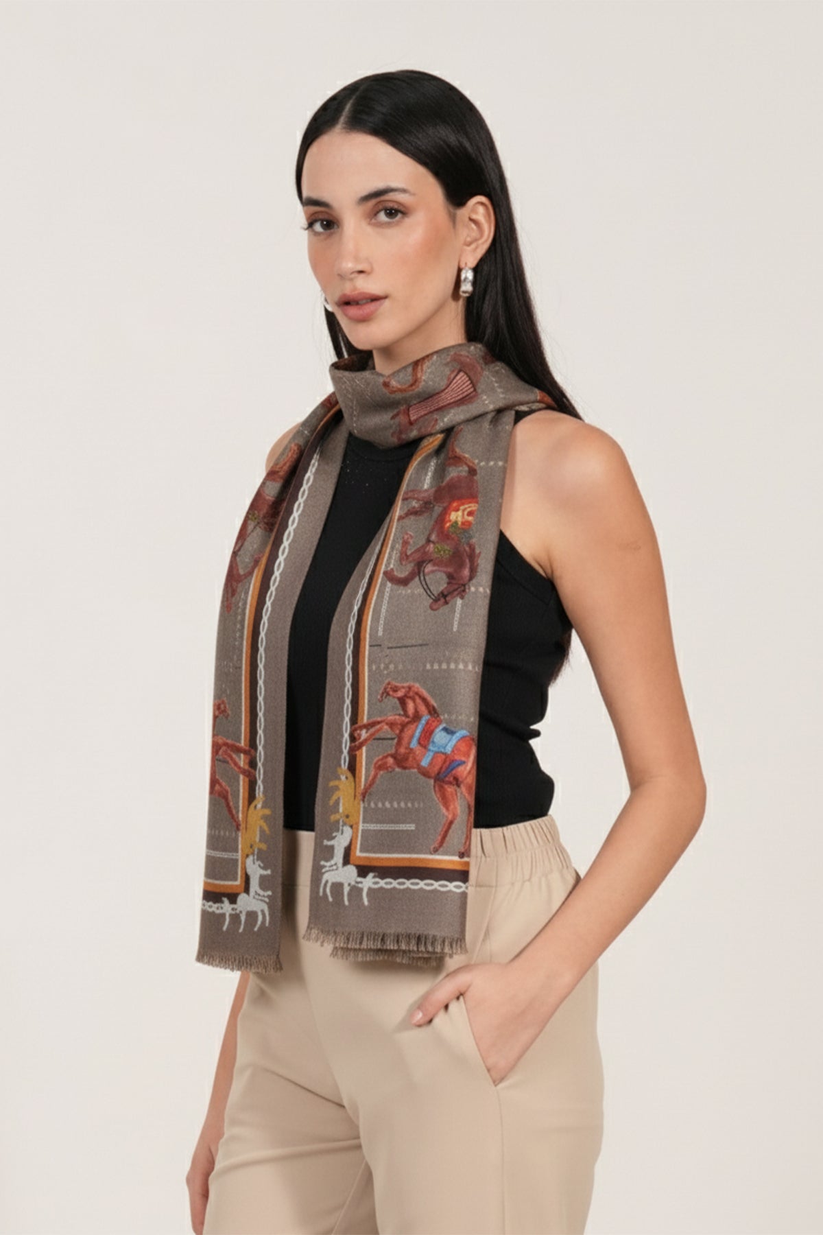 Equestrian Muse Stole