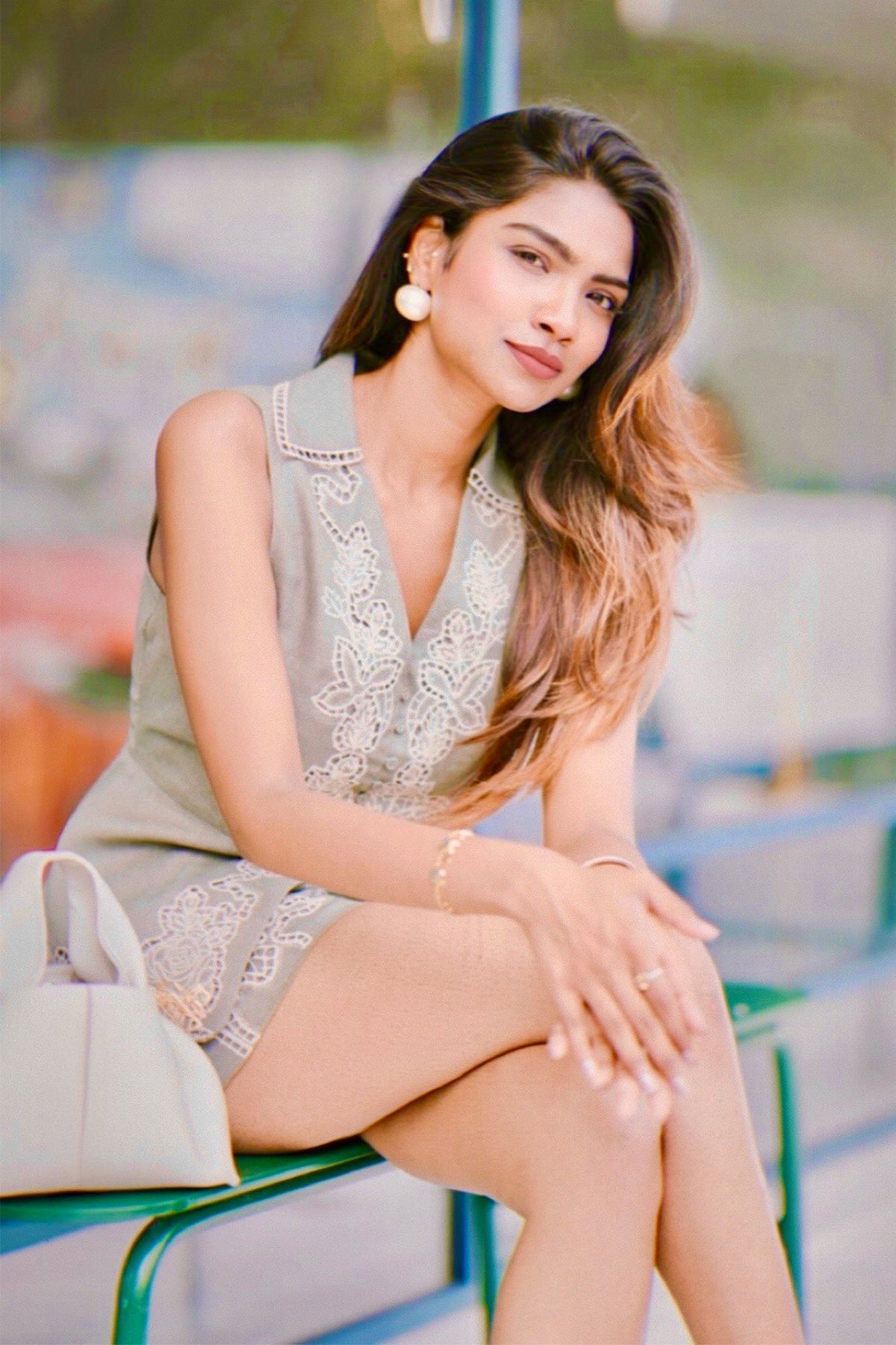 Thanmayee Ramineni in Eli Shorts
