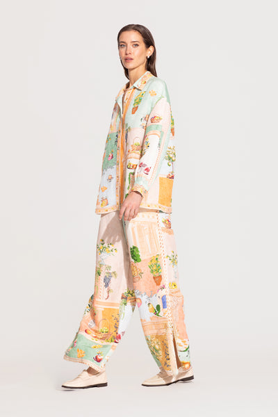 Elysia Buttondown Shirt & Pants