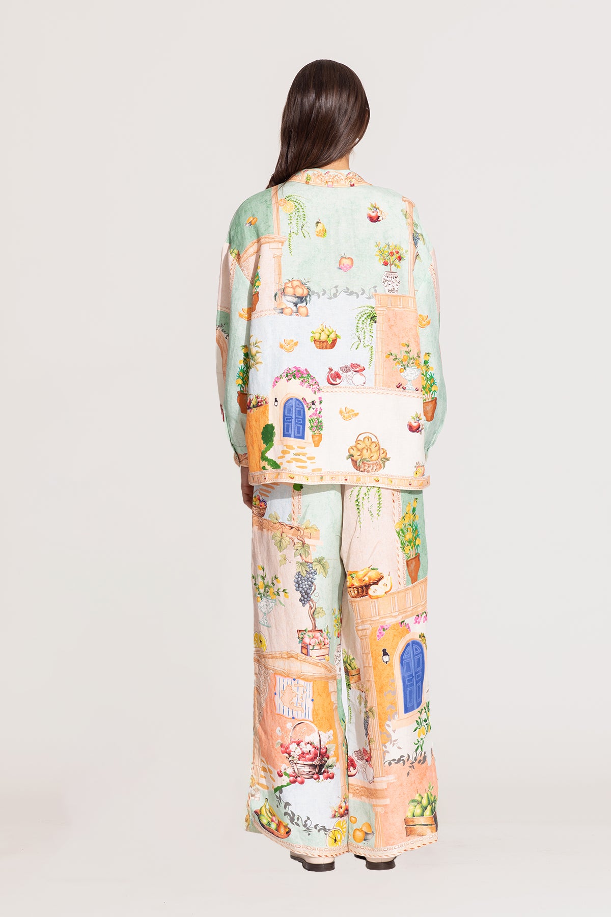 Elysia Buttondown Shirt & Pants