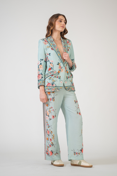 Lorina Knotch Collar Jacket