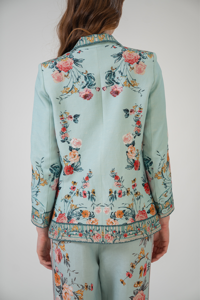 Lorina Knotch Collar Jacket