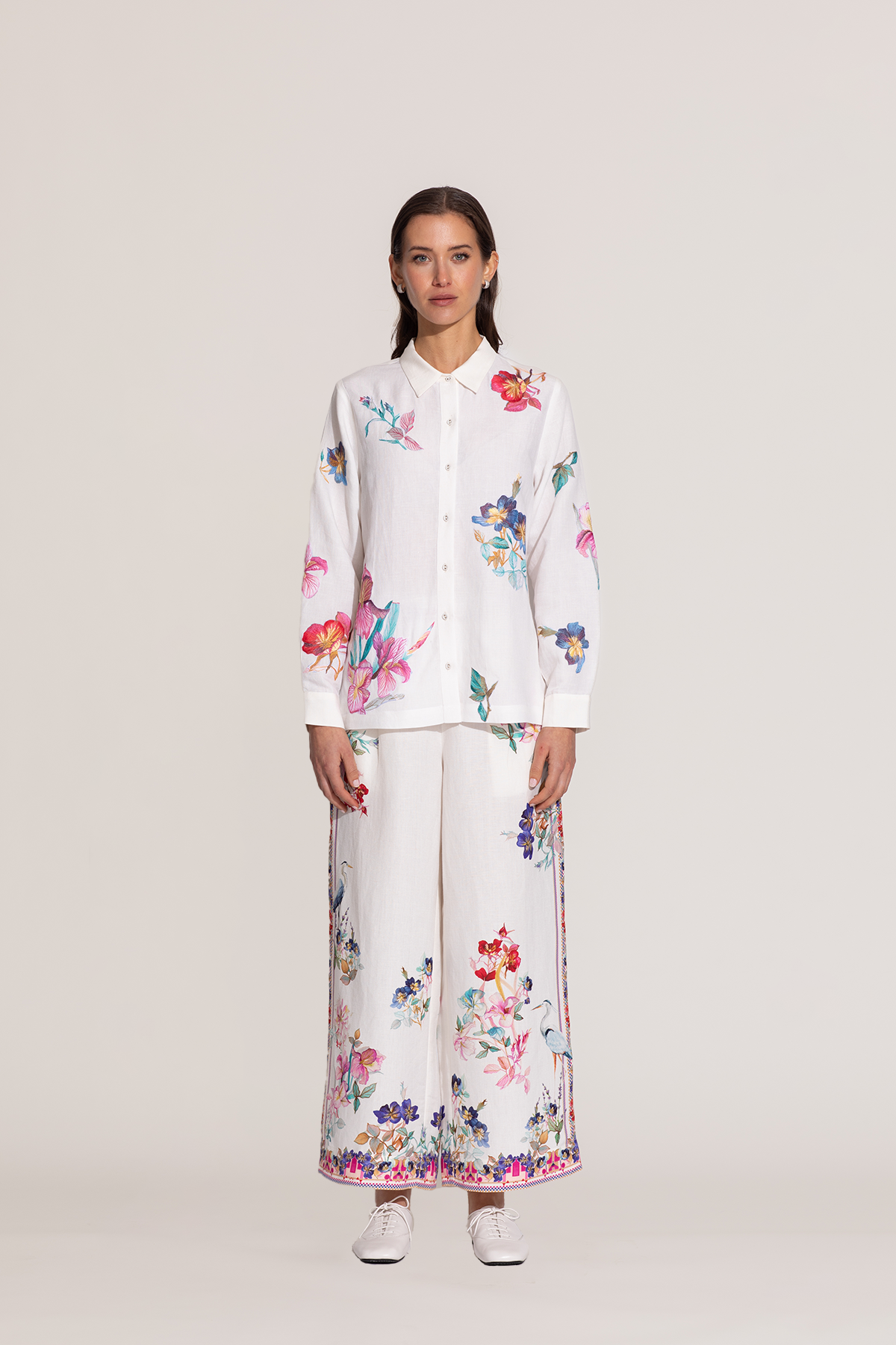Leah Buttondown Shirt & Pants