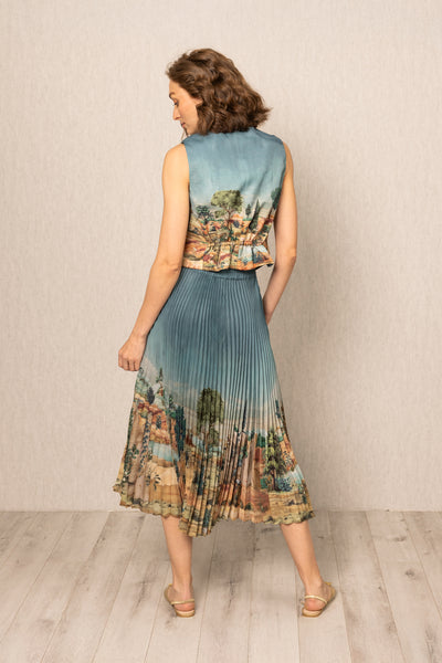 Lyon Pleated Skirt