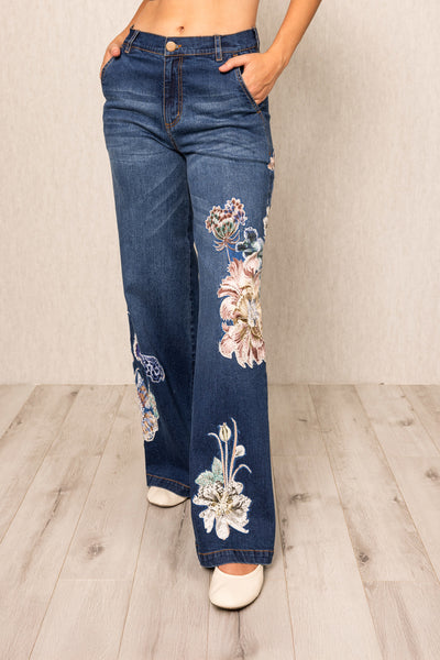 Blooms Lara Wide Leg Jeans
