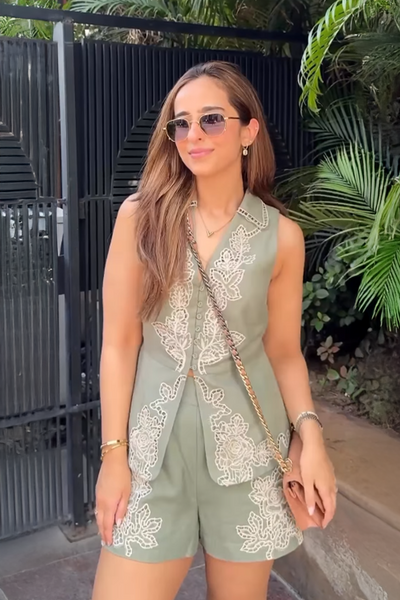 Thanmayee Ramineni in Eli Shorts