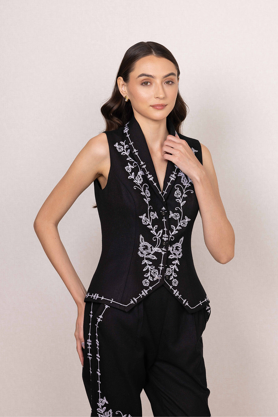 andmary rejina vest set 美品 アンドマリー andmary Rejina vest set 