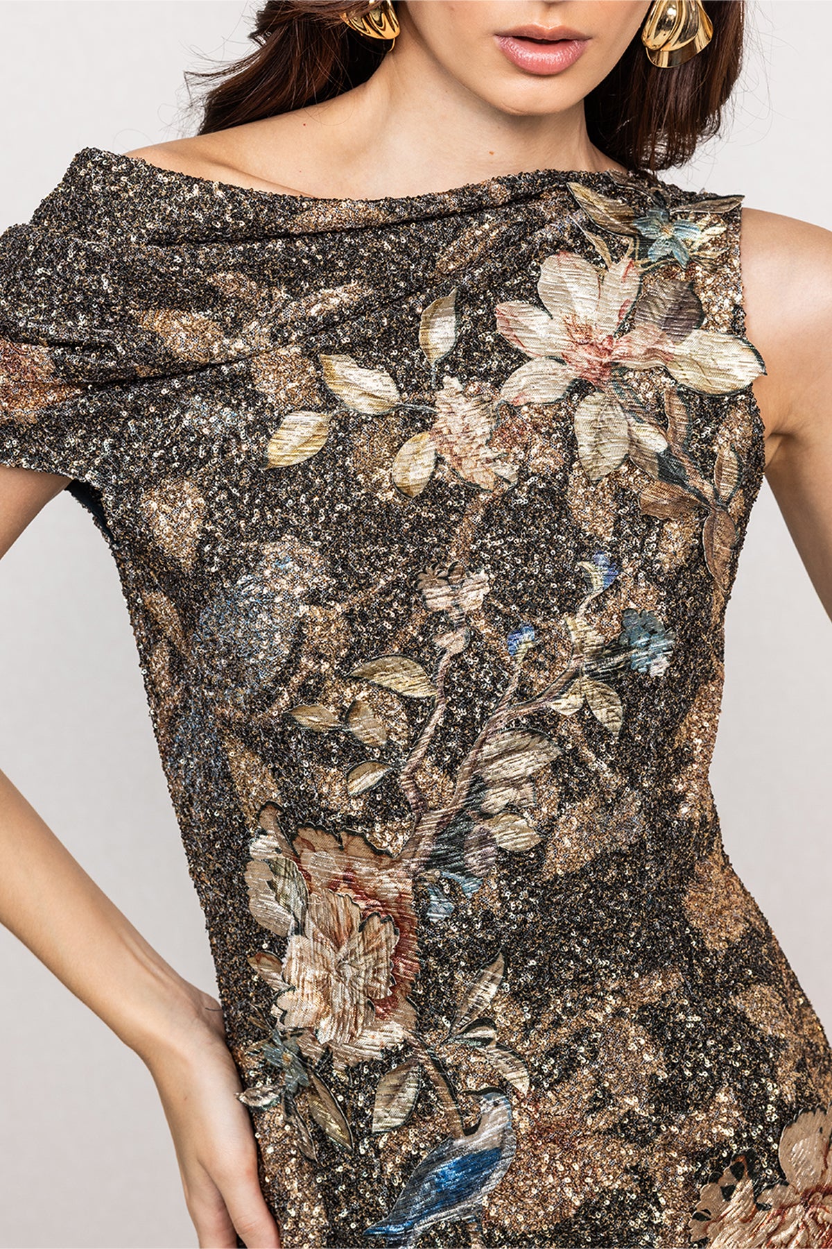 Aureline Sequin Gown