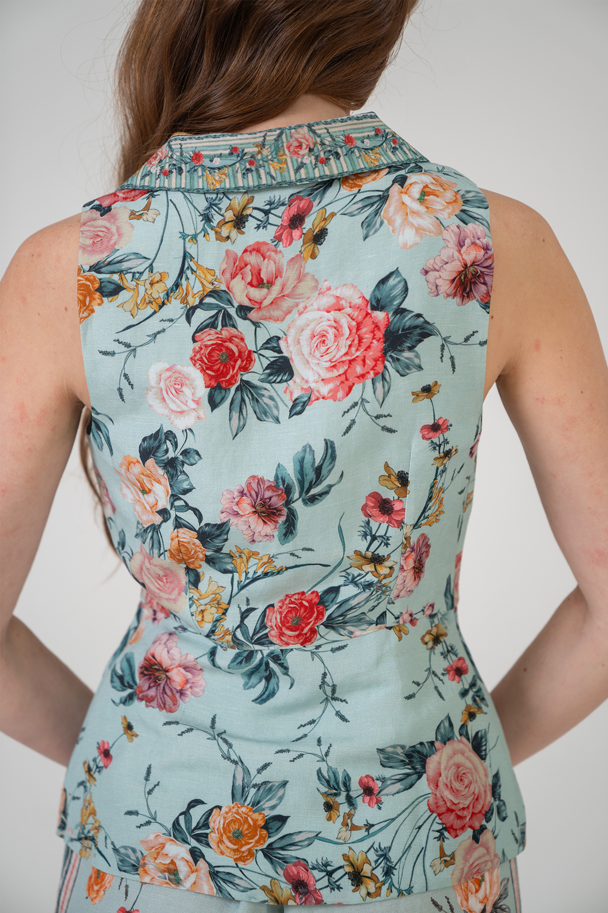Petra Collared Waist coat