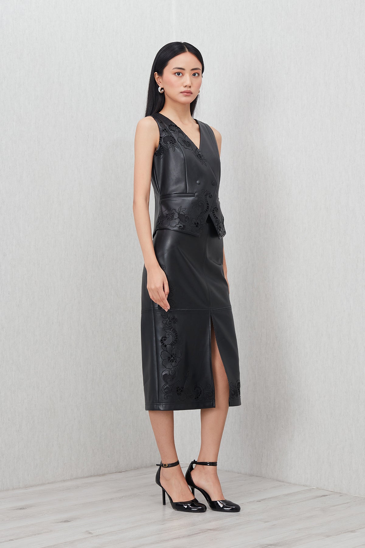 Vera Double Breasted Waist Coat