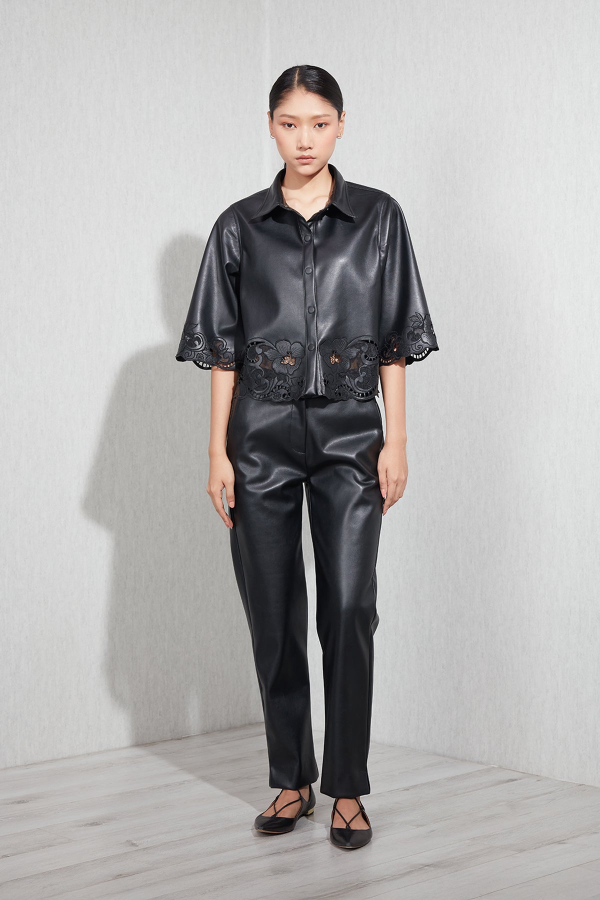 Lexi Cropped Shirt