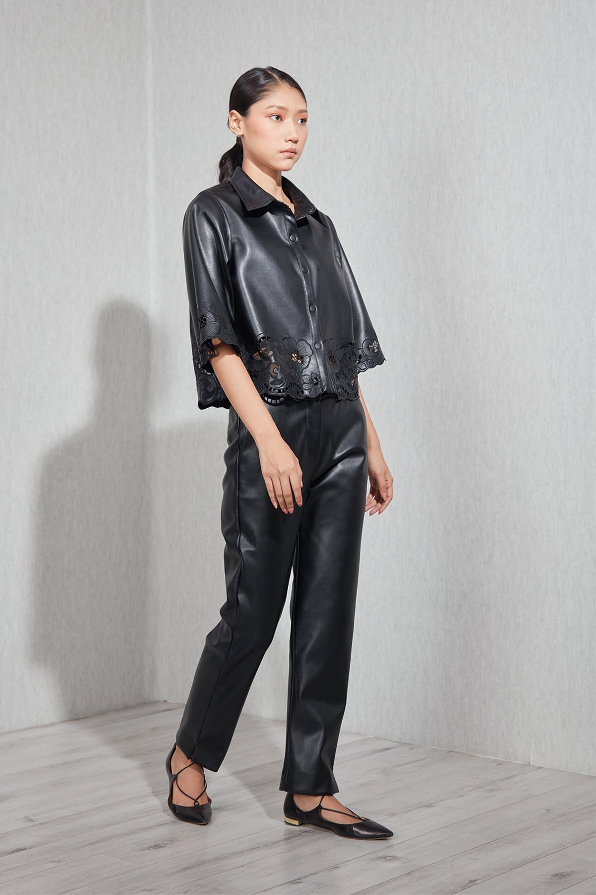 Lexi Cropped Shirt