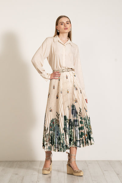 Aria Pleated Skirt