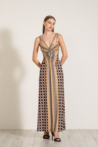 Siera Corded Maxi Dress