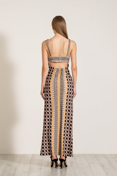 Siera Corded Maxi Dress