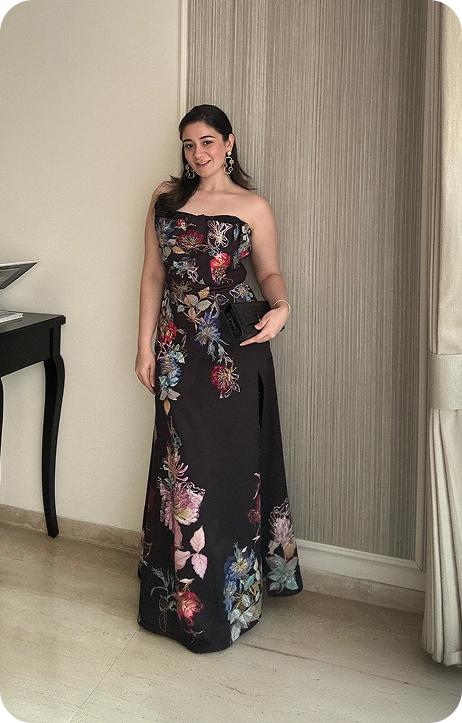 Sana Grover In Sera Gown