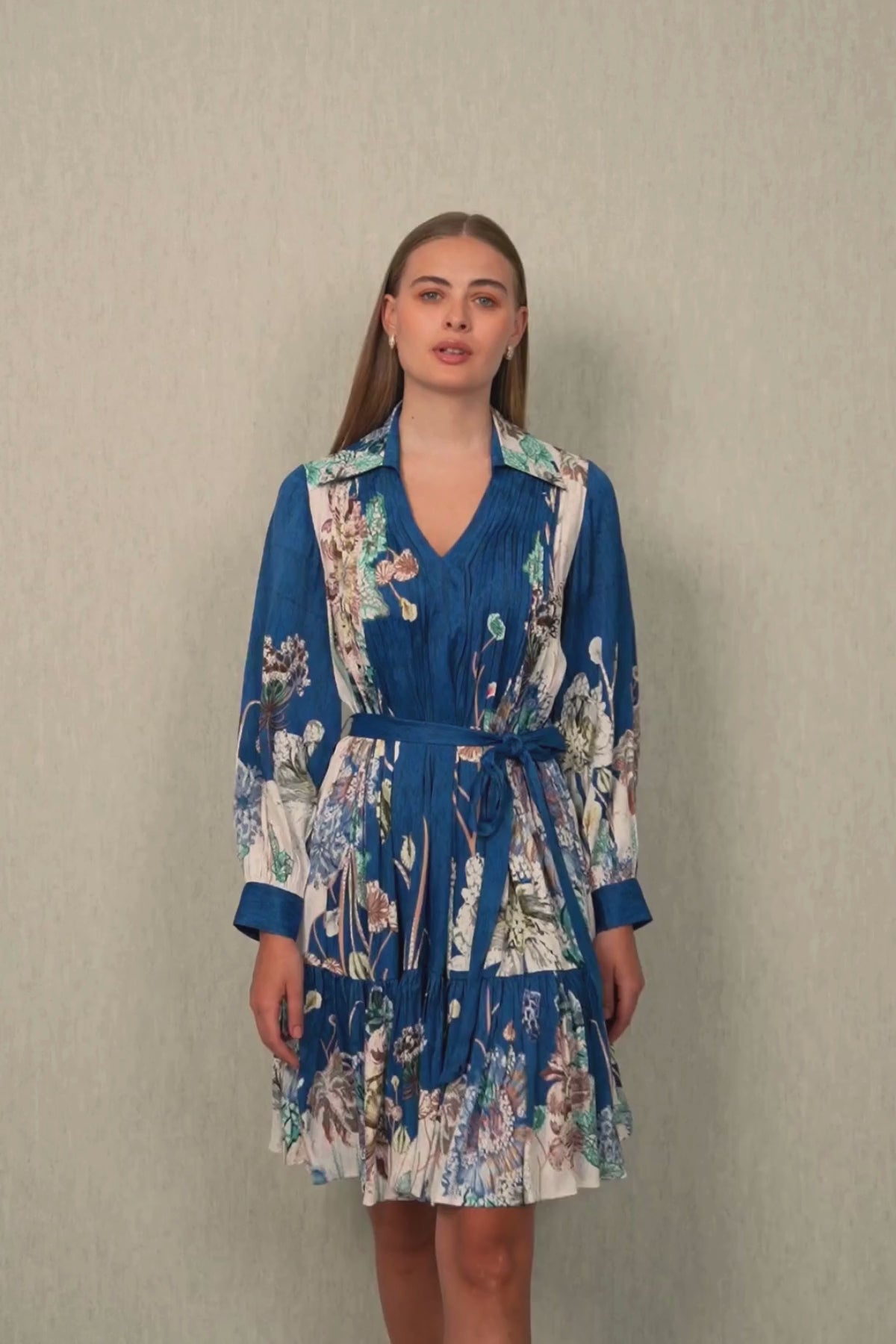 Bluebell Pleated Dress