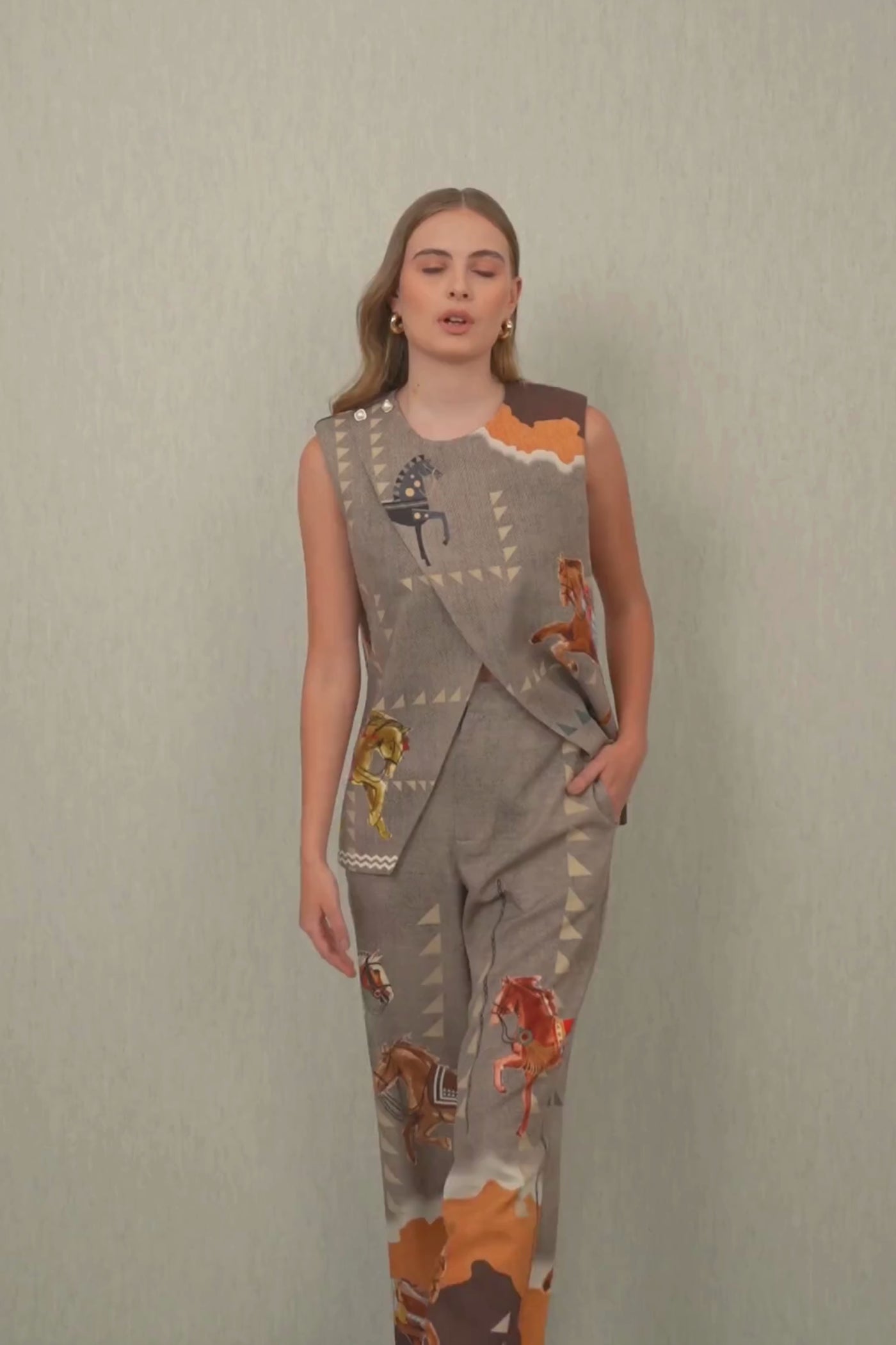 Mustang Overlap Blouse