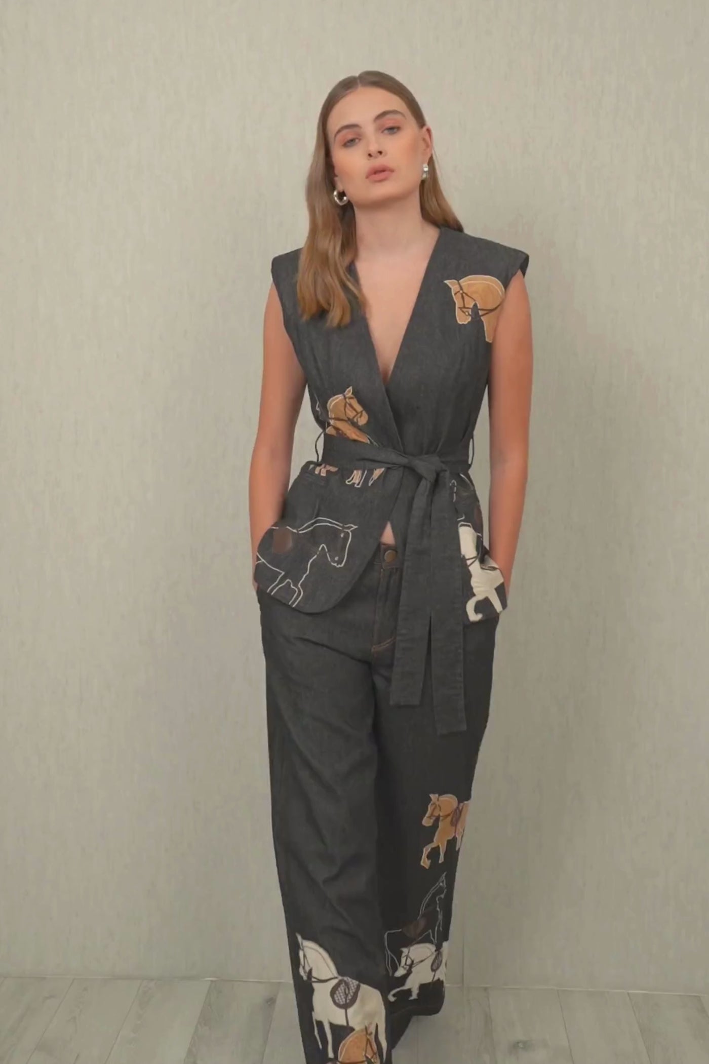 Vega Belted Waist Coat