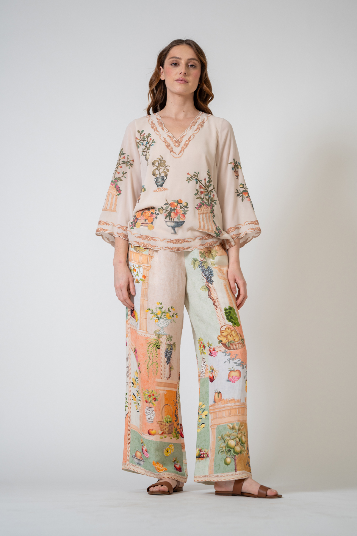 Celina Floral Top & Pants
