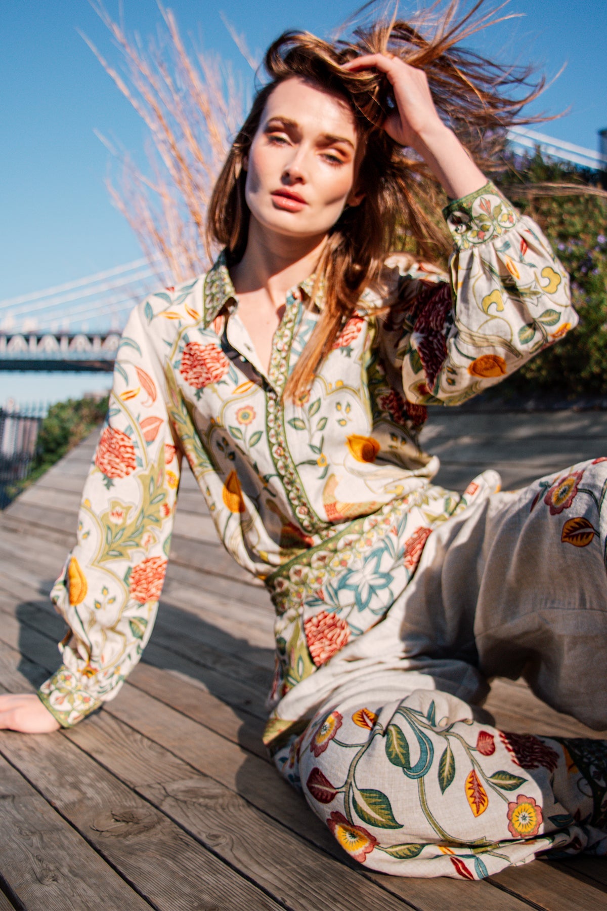 Hanna Khan in Ivy Matching Set