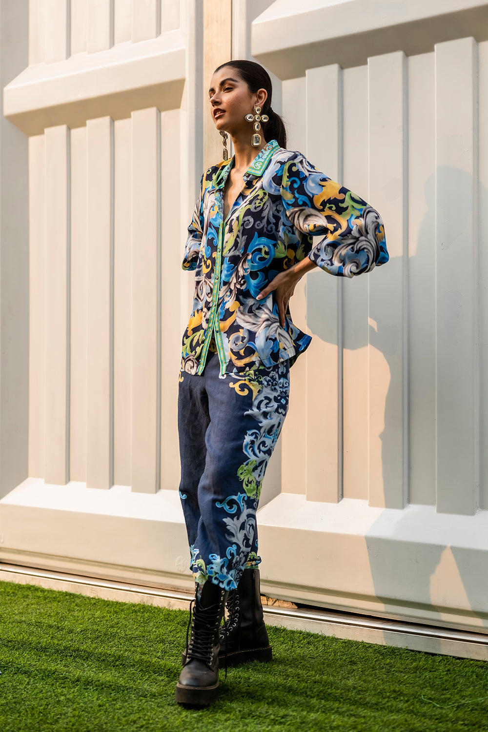 Ayesha Kanga in Athena Matching Set