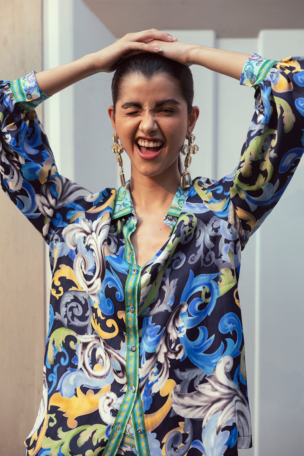Ayesha Kanga in Athena Matching Set