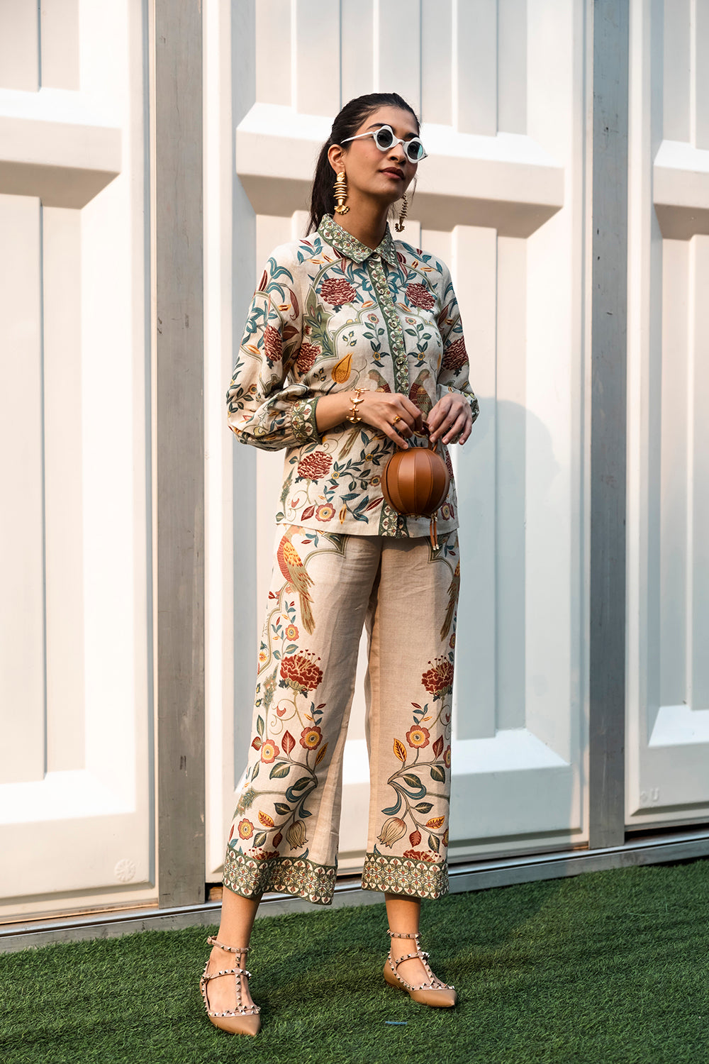 Hanna Khan in Ivy Matching Set