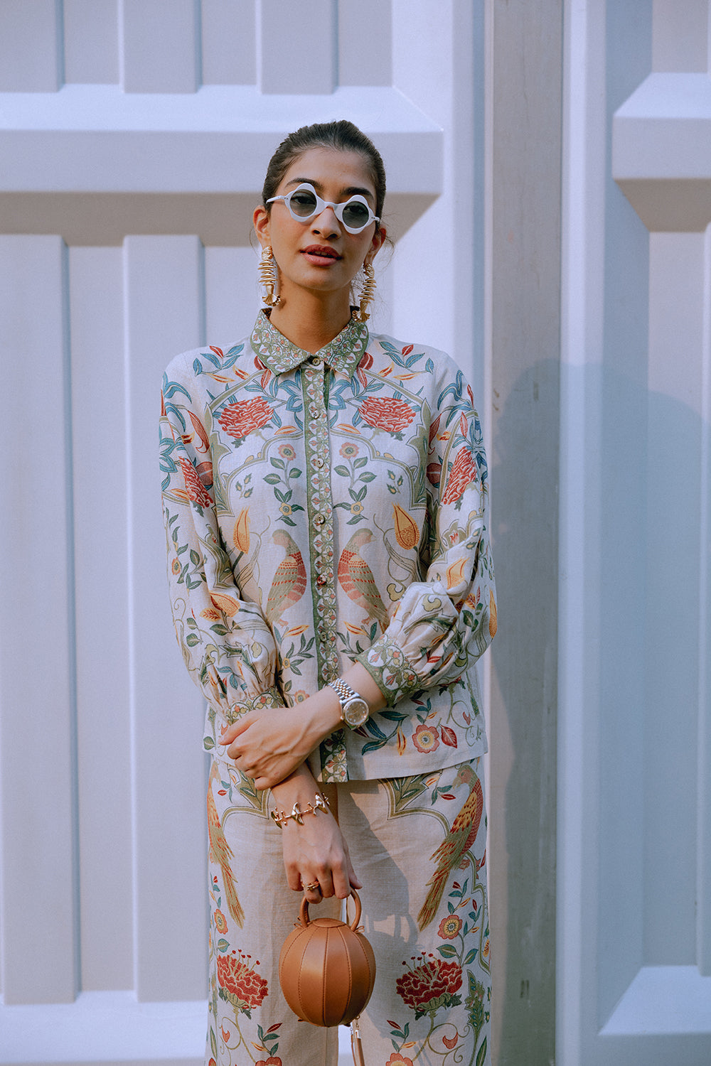 Hanna Khan in Ivy Matching Set